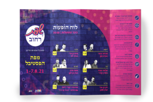 מפה פסטיבל 'שפת רחוב'2